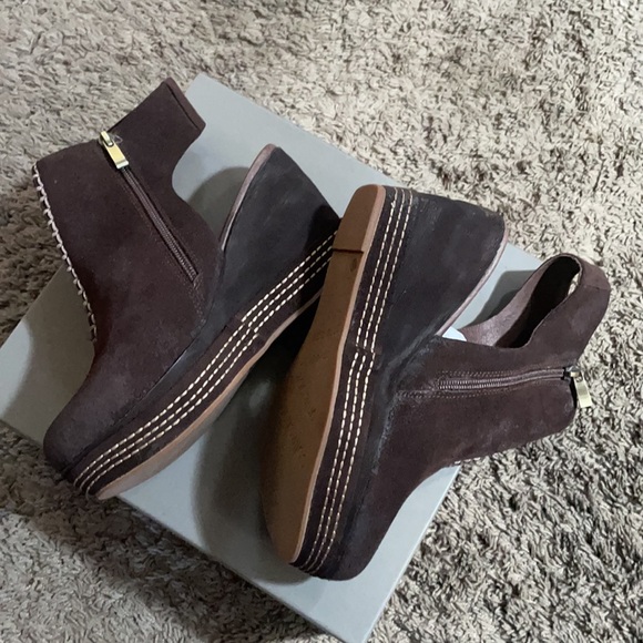 ANTELOPE Wedge/Platform Sling-back Bootie Size 9 - Picture 7 of 10